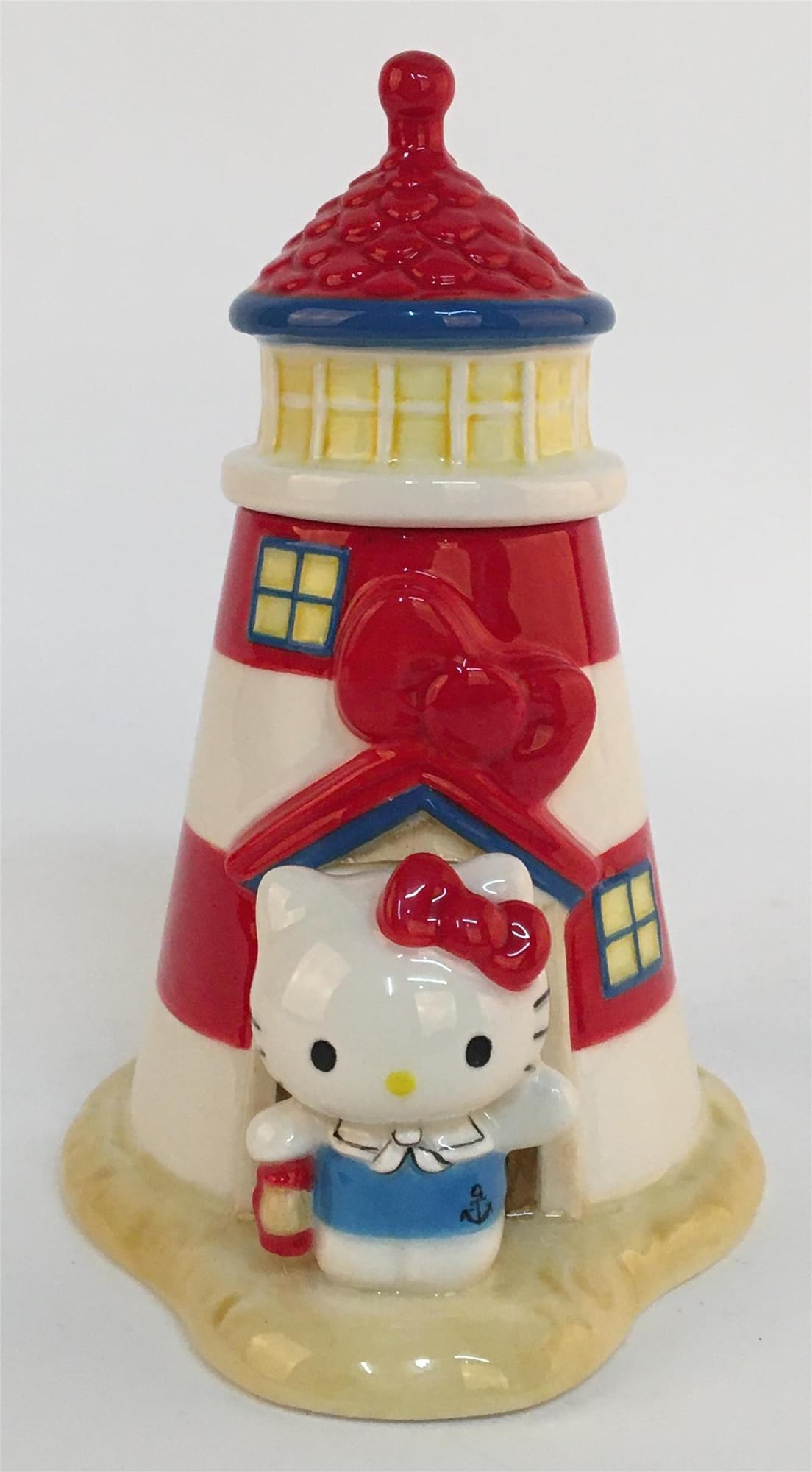 Amazon.com: Blue Sky Clayworks Hello Kitty Lighthouse Cookie Jar